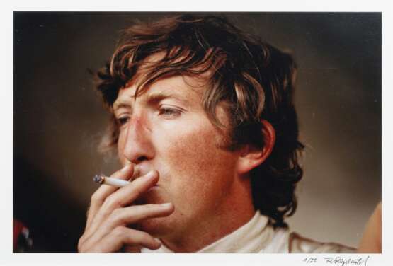 Rainer W. Schlegelmilch (Suhl 1941). Jochen Rindt, rauchend. - photo 1