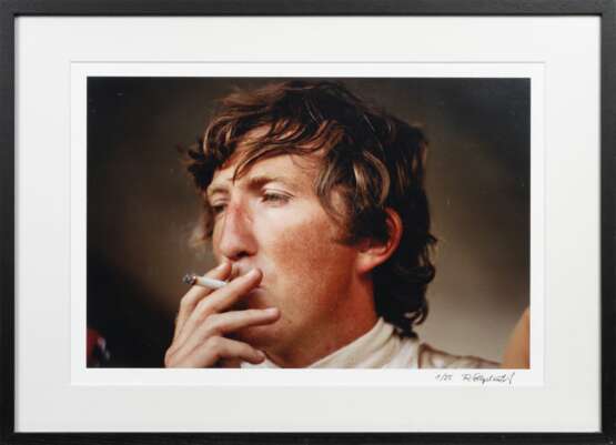 Rainer W. Schlegelmilch (Suhl 1941). Jochen Rindt, rauchend. - фото 2