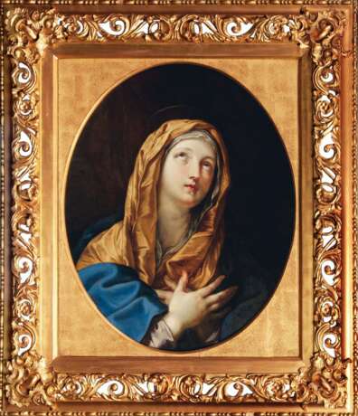 Guido Reni (Bologna 1575 - Bologna 1642), Werkstatt oder nächster Umkreis. Betende Madonna. - photo 2