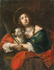 Onorio Marinari (Florenz 1627 - Florenz 1715), zugeschr. Die heilige Agnes.