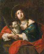 Онорио Маринари. Onorio Marinari (Florenz 1627 - Florenz 1715), zugeschr. Die heilige Agnes.
