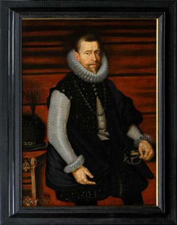 Peter Paul Rubens (Siegen 1577 - Antwerpen 1640), Umkreis. Portrait des Erzherzogs Albrecht VII. - Foto 2