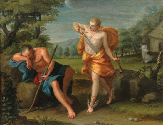 Marcantonio Franceschini (Bologna 1648 - Bologna 1729), in der Art des. Merkur, Argus und Io. - Foto 1