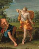 Marcantonio Franceschini (Bologna 1648 - Bologna 1729), in der Art des. Merkur, Argus und Io.