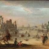 Mathys Schoevaerdts (Brüssel um 1663 - Brüssel um 1703), Umkreis. Ein Pferderennen. - Foto 1