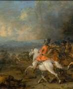 Адам Франс ван дер Мейлен. Adam Frans van der Meulen (Brüssel vor 1632 - Paris 1690), zugeschr. Reiterschlacht.