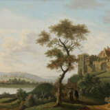August Friedrich Rauscher (Coburg 1754 - Coburg 1808). Paar Gegenstücke: Flußlandschaften. - Foto 3