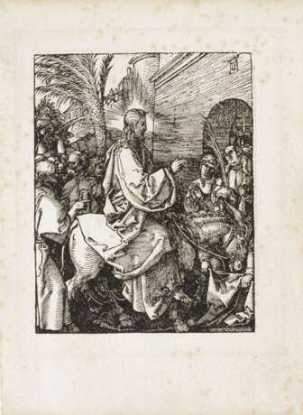 Albrecht Dürer (Nürnberg 1471 - Nürnberg 1528). Einzug Christi in Jerusalem. - photo 1