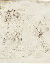 Francesco Solimena (Canale di Serrino 1657 - Barra 1747), zugeschr. Zentaurenkampf.
