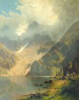 Robert Schultze (Magdeburg 1828 - München 1910). Im Hochgebirge.