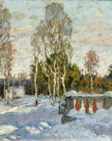 Konstantin Ivanovich Gorbatov (Togliatti 1876 - Berlin 1945). Frühlingsanfang.