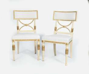 Paar gustavianischer Stühle.
