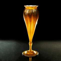 Tiffany Studios. Goldene Favrile- Vase.