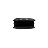 A BLACK SOMEBRERO LEATHER CONSTANCE CARTABLE 29 WITH LEATHER & GOLD HARDWARE - photo 4