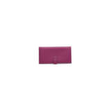 A ROSE POURPRE EPSOM LEATHER BÉARN WALLET WITH PALLADIUM HARDWARE - photo 5
