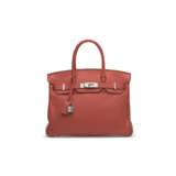 A BOUGAINVILLIER CLÉMENCE LEATHER BIRKIN 30 WITH PALLADIUM HARDWARE - Foto 1