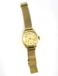 Damen Armbanduhr - Gelbgold 585