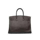 A HAVANE EVERCALF LEATHER BIRKIN 35 WITH PALLADIUM HARDWARE - Foto 3