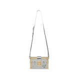 A METALLIC GOLD & SILVER EPI LEATHER PETITE MALLE WITH GOLD HARDWARE - фото 6