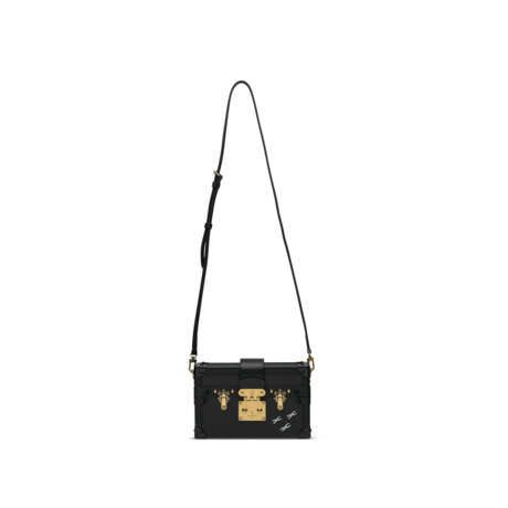 A BLACK EPI LEATHER PETITE MALLE WITH GOLD HARDWARE - photo 6