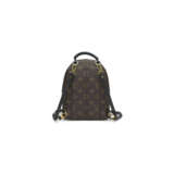 A CLASSIC MONOGRAM CANVAS PALM SPRINGS MINI BACKPACK WITH GOLD HARDWARE - Foto 3