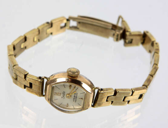 Damenuhr mit Armband in Gelbgold 333 - фото 1