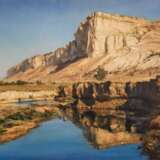 У Белой Скалы Leinwand auf dem Hilfsrahmen Öl живопись Landschaftsmalerei Krim 2022 - Foto 1