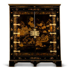 A CHINESE LACQUER ARMOIRE