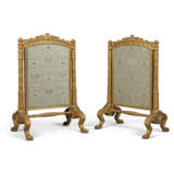 A PAIR OF GEORGE IV GILTWOOD FIRESCREENS - photo 1