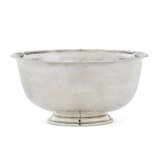A QUEEN ANNE SILVER PUNCH BOWL - photo 1