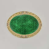A GERMAN JEWELLED AND ENAMELLED GOLD SNUFF-BOX - photo 2