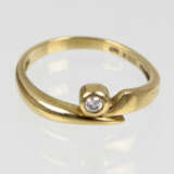 Damen Ring mit Zirkonia - Gelbgold 333 - фото 1