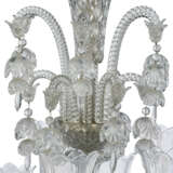A FRENCH CUT AND MOULDED-GLASS EIGHTEEN-LIGHT CHANDELIER - фото 2