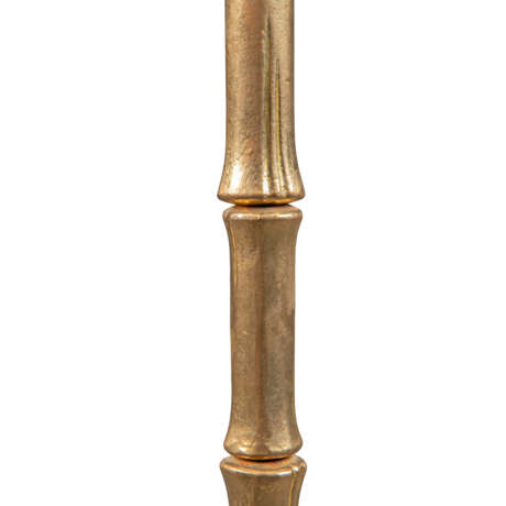 A FRENCH LACQUERED BRASS SIMULATED BAMBOO STANDING LAMP - Foto 2