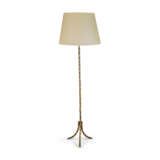A FRENCH GILT-BRONZE SIMULATED-BAMBOO STANDING LAMP - photo 1