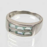 Paraiba Turmalin Ring -Weissgold375 - photo 1