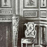 A SET OF EIGHT LOUIS XVI GREY AND WHITE-PAINTED CHAISES - photo 13