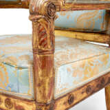 A PAIR OF IMPERIAL GILTWOOD FAUTEUILS - photo 6
