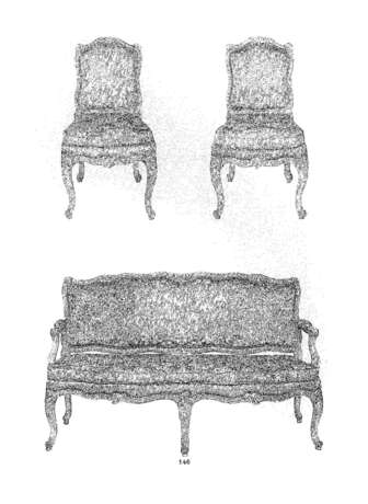 A SUITE OF LOUIS XV WHITE-PAINTED SEAT FURNITURE - Foto 14