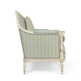 A SUITE OF ROYAL LOUIS XVI WHITE-PAINTED SEAT FURNITURE - photo 9