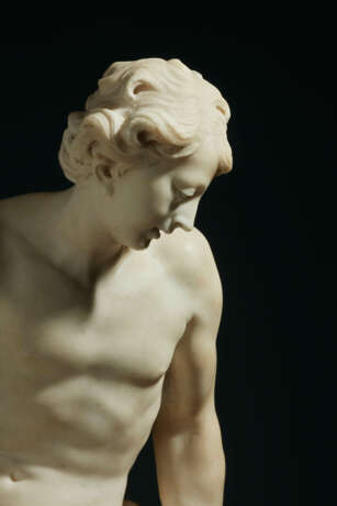 NARCISSUS CONTEMPLATING HIS IMAGE IN THE WATER - photo 2