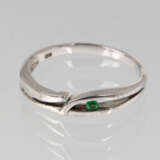 Smaragd Ring - Silber - photo 1