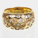 Zirkonia Ring - Silber vergoldet - Foto 1