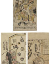 TORII KIYONOBU II (ACT. C. 1725-1760), TORII KIYOMITSU I (1735-1785) AND TORII KIYONAGA (1752-1815)