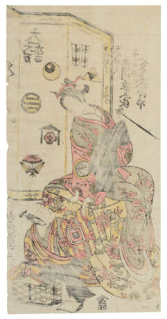 TORII KIYONOBU II (ACT. C. 1725-1760), TORII KIYOMITSU I (1735-1785) AND TORII KIYONAGA (1752-1815) - Foto 5