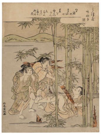 ISODA KORYUSAI (1735-1790), KITAO SHIGEMASA (1739-1820) AND IPPITSUSAI BUNCHO (ACT. C. 1765-1792) - фото 4