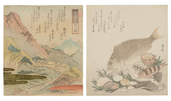 TOTOYA HOKKEI (1780-1850) AND RYURYUKYO SHINSAI (1764?-1820) - фото 1