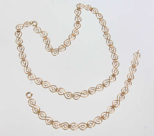 Collier und Armband - Gelbgold 333 - photo 1