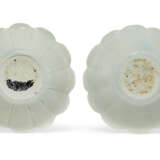 A PAIR OF SMALL QINGBAI FLORIFORM DISHES - photo 2