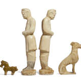 A PAIR OF STRAW-GLAZED FIGURES - photo 3